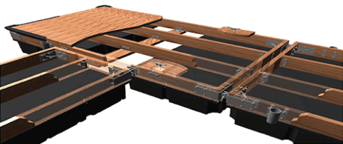 Wood Dock Plan Kits in British Columbia, Alberta Canada