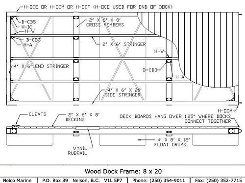 Wood Floating Dock Plans