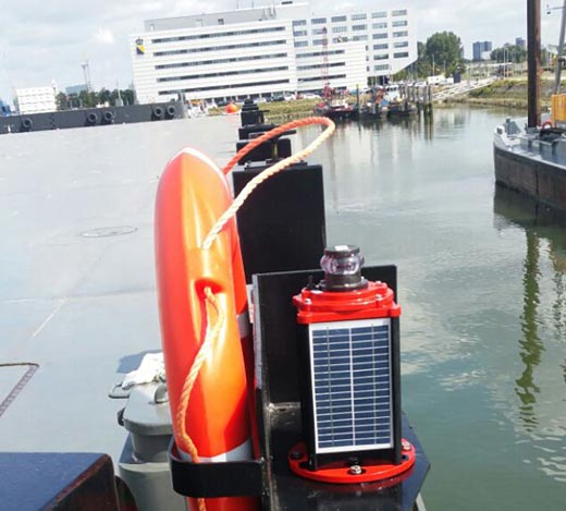 Sealite 3NM Bargesafe Solar LED Barge Lights