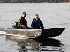 SP12 Rivited & Welded Aluminum Jon Boat