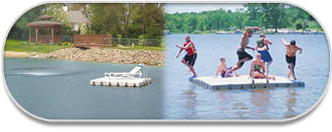 Connect-A-Dock Swim Platforms Connect-A-Dock Swim Platforms