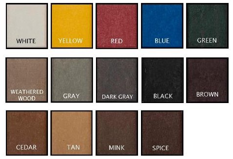 Recycled Plastic Lumber Colors Recycled Plastic Lumber Colors