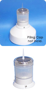 Solar Piling Cap Light