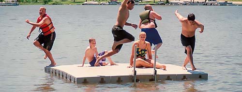 Connect-A-Dock Swim Platforms Connect-A-Dock Swim Platforms